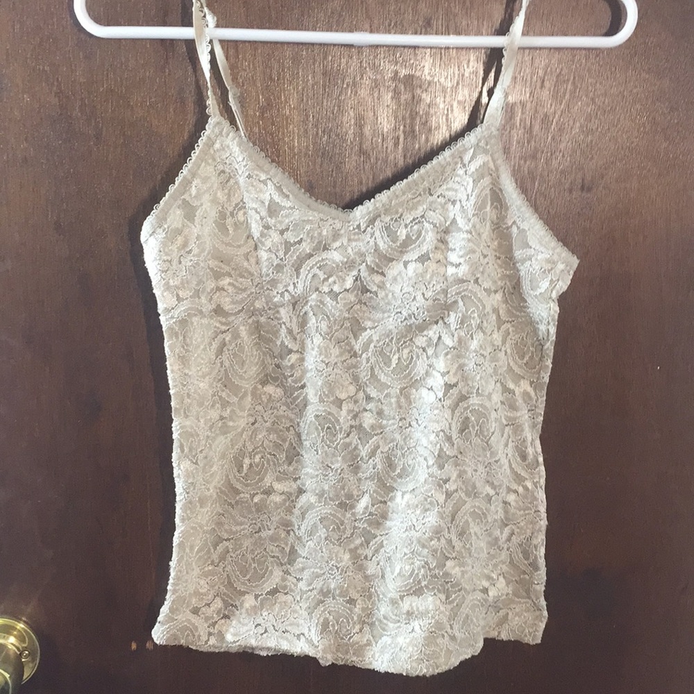 Lace tank top